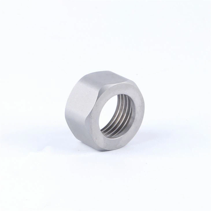 Stainless steel hex flat nut fasteners